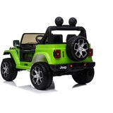  Licencirani auto na akumulator Jeep Rubicon 4x4 - zeleni | shoptok.hr