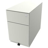 BISLEY Pomični predalnik Note™, 1 predal za obešalne mape, 1 univerzalni predal, VxŠxG 502 x 300 x 565 mm, z oprijemalno letvijo in zgornjo ploščo, ro | Shoptok.si