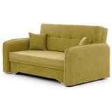 ELTAP Žuta sklopiva/s prostorom za odlaganje sofa od šenila 155 cm Laine – | shoptok.hr