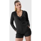 4f Women's Sports Quick-Drying Zip-Up Hooded Sweatshirt - Black Cijene
