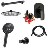 Unitas elite duo ugradni set black 00377B Cene