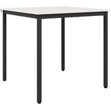  Stol za objedovanje Bijelo 80 x 80 x 75 cm Čvrsto borovo drvo | shoptok.hr