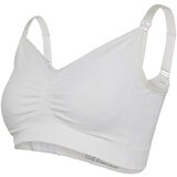 Carriwell Grudnjak za trudnice i dojilje od organskog pamuka bez šavova - prirodno bijeli, XL | shoptok.hr