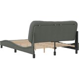  Okvir za krevet bez madraca Hvar tamnosivi 140 x 190 cm od tkanine | Eponuda.com