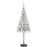  Božićno drvce s 150 LED svjetlima Bijelo 120 cm PE i čelik | shoptok.hr