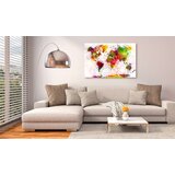  Slika na plutenoj podlozi - Artistic World [Cork Map] 120x80 | shoptok.hr
