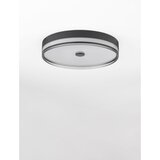Nova Luce Mat črna jeklena LED zatemnitvena stropna svetilka Helios – | Shoptok.si