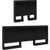  Skladišno uzglavlje Crni hrast 75 cm Konstruirano drvo | shoptok.hr