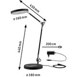 PAULMANN 78010 - LED/11W prigušiva stona lampa NUMIS 230V 2700-6500K crna | Eponuda.com