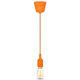  Narandžasti luster na sajli 1xE27/60W/230V | Eponuda.com