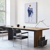  Slika - Forest in Watercolors (1-part) - Blue Hue Landscape Abstraction 20x30 | shoptok.hr