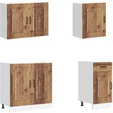  7-dijelni set kuhinjskih ormarića Kalmar konstruiranog drva | shoptok.hr