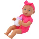  Lutka beba, ružičasta odjeća, traka za glavu, pribor za hranjenje | shoptok.hr