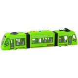  Tramvaj za igru sa svjetlosnim i zvučnim efektima City Metro 1:16 - zeleni | shoptok.hr