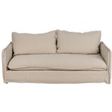 Ixia Kremno bela lanena sedežna garnitura 200 cm – | Shoptok.si