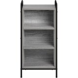  Kreveta Siva Sonoma 97 x 33 x 81 cm Konstruirano drvo - Siva Sonoma s 2 police 73 x 33 x 81 cm | shoptok.hr
