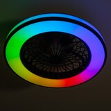 Kanlux 38034 - LED RGBW prigušiva svetiljka sa ventilatorom PLAVE 48W/230V 3000/4000/6500K + daljinski upravljač | Eponuda.com