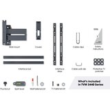 Vogels TVM3443, zidni nosač za ekrane od 32"-65", nagib do 20° pomak 180°, 25kg | shoptok.hr