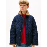 Tommy Hilfiger Prijelazna jakna tamno plava / cappuccino | shoptok.hr