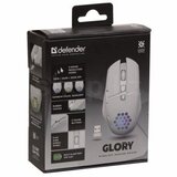 Defender MOUSE GM-514 GLORY OPTIC RF RGB 3200dpi 7P WHITE | shoptok.hr