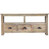 TV omarica 110x30x50 cm trden mangov les | Shoptok.si