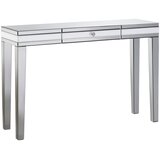Hom`in konzolna mizica, 120/80/35,5 cm srebrne barve | Shoptok.si