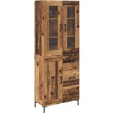  Kuhinjski ormarić 2 pcs Staro drvo 69 5 x 34 x 180 cm Konstruirano drvo | shoptok.hr