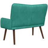 SOFA za dvije osobe Tirkizna 115 x 61 x 87 cm Baršun | Eponuda.com