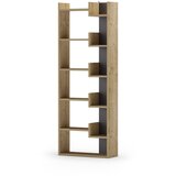 Marckeric Biblioteka u dekoru hrasta 60,5x162 cm Klapo – | shoptok.hr