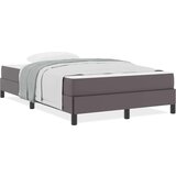 vidaXL Postelja Drugo Siva 120 x 200 cm Umetna koža | Shoptok.si