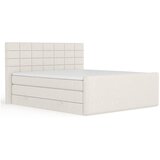 Maison de Rêve Bež boxspring krevet s prostorom za odlaganje 180x200 cm Ava – Cijene