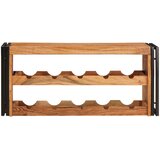  Stalak za vino Smeđa 100 x 45 x 33 cm Čvrsto drvo akacije | shoptok.hr