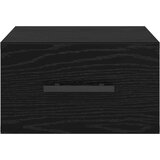 vidaXL Noćni ormar Zidne Crni hrast 35 x 35 x 20 cm Konstruirano drvo | shoptok.hr