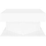  Stolić za kavu bijeli 57 x 57 x 30 cm od konstruiranog drva | shoptok.hr