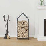  stojalo za drva antracit 40x25x90 cm hladno valjano jeklo | Shoptok.si