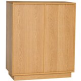 Hübsch Regal v hrastovem dekorju v naravni barvi 80x95x30 cm Disco – | Shoptok.si