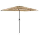 vidaXL Vrtni senčnik z jeklenim drogom rjav 300x200x250 cm, (21274597) | Shoptok.si