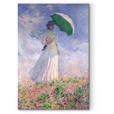  Slika - Claude Monet – Woman with a Parasol facing right 60x90 Akustična | shoptok.hr