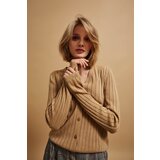Moodo Sweater decorated with metallic thread Cene