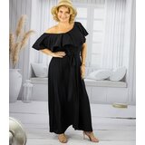 Pri Airy maxi dress with ruffles and waist tie STELLA | shoptok.hr