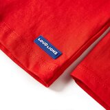  Dječja majica dugih rukava crvena 116 | shoptok.hr