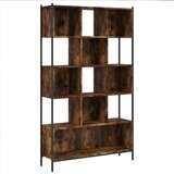  Regal za knjige boja hrasta 102x28x172 cm od konstruiranog drva | shoptok.hr
