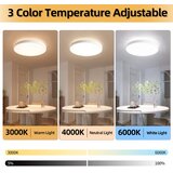  Brilagi - LED prigušiva. svetiljka GLASS POOL DOUBLE LED/80W/230V 60 cm bela + daljinski upravljač | Eponuda.com