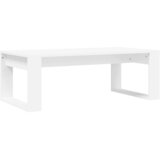  Stolić za kavu bijeli 102 x 50 x 35 cm od konstruiranog drva | shoptok.hr