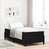  Krevetna konstrukcija Crna 100 x 200 cm tkanina | shoptok.hr