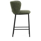 Kave Home Temno zelen oblazinjen barski stol (višina sedeža 65 cm) Ciselia – | Shoptok.si