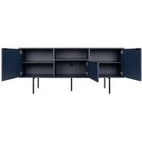noo.ma Tamno plava TV komoda 180x79x50 cm Bau – | shoptok.hr