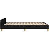  Okvir kreveta bez madraca crni 120x190 cm od tkanine | shoptok.hr