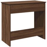  Radni stol boja smeđeg hrast 80x40x75 cm od konstruiranog drvo | shoptok.hr