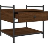 Stolić za kavu smeđa boja hrasta 50x50x50 cm konstruirano drvo | Eponuda.ba